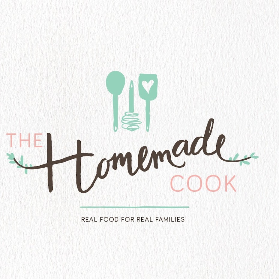 Hand-drawn logo for cookery classes