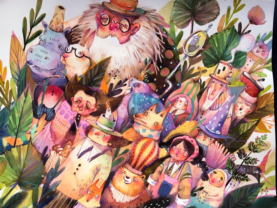 Por Lulu Chen via Behance