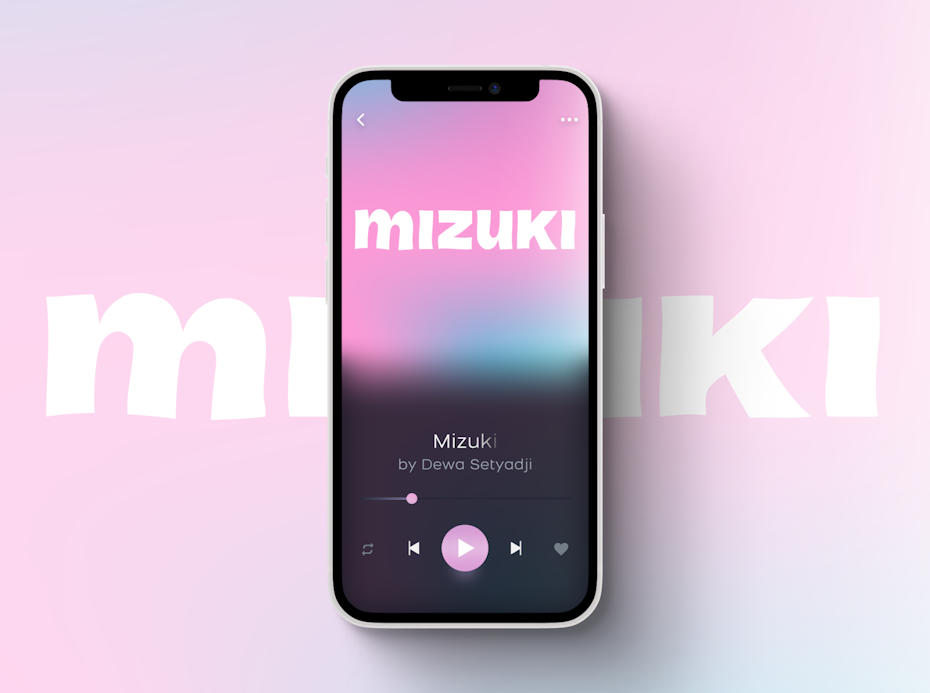 logodesign für musiker mizuki