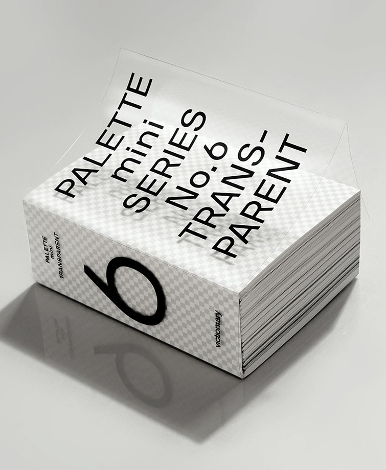 Transparent Palette Mini-Series book cover design