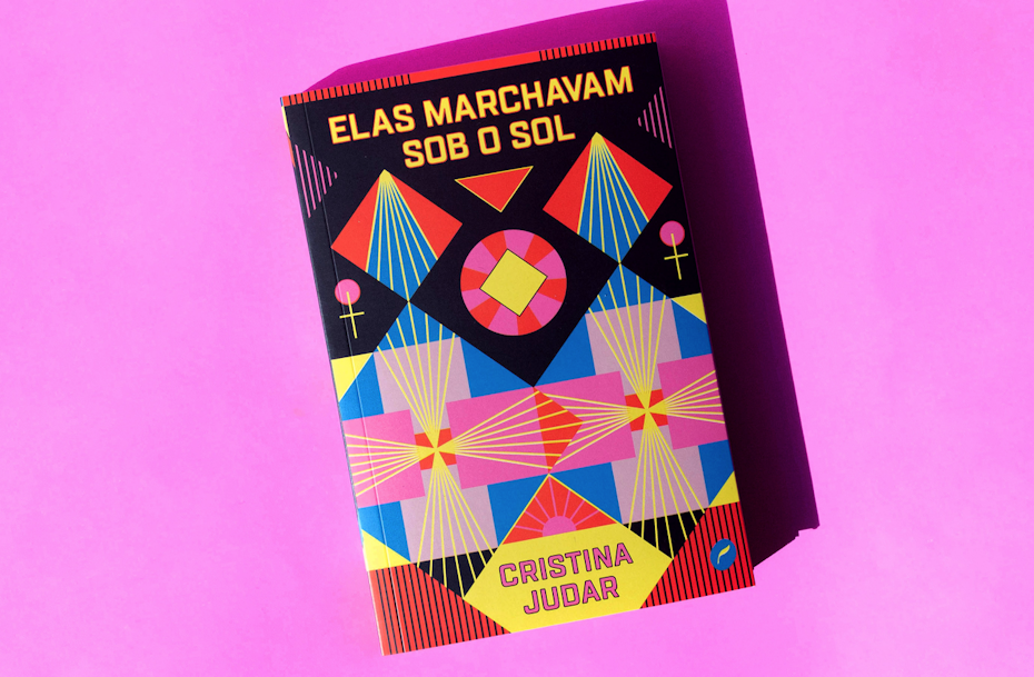 Elas Marchavam Sob o Sol book cover design