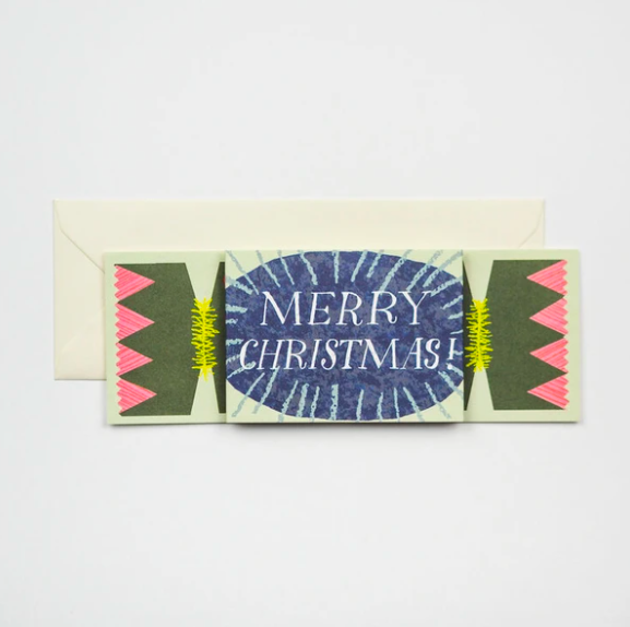 Christmas cracker card