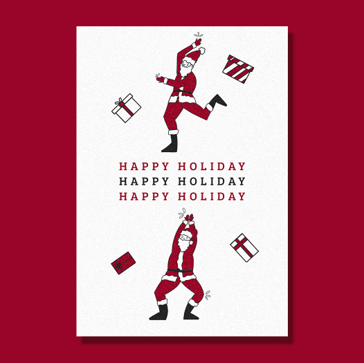 Christmas cracker card