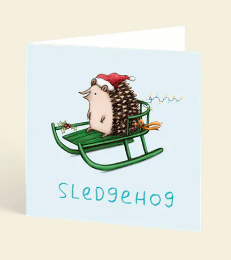 Sledgehog card