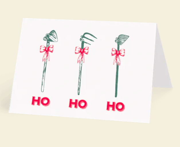 Ho Ho Ho card
