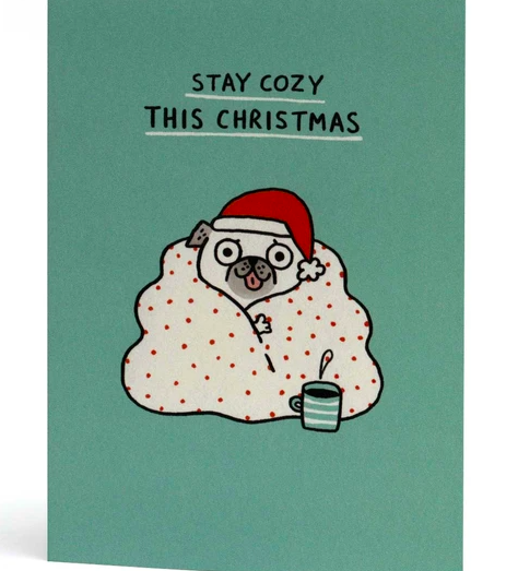 Cosy Christmas Pug