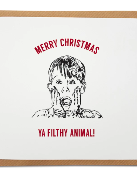 Home Alone card