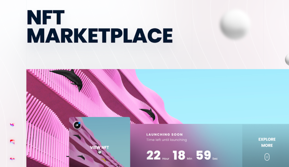 NFT marketplace design