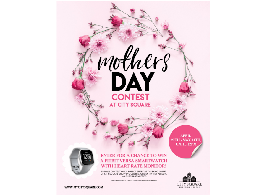 mother's day promo sign