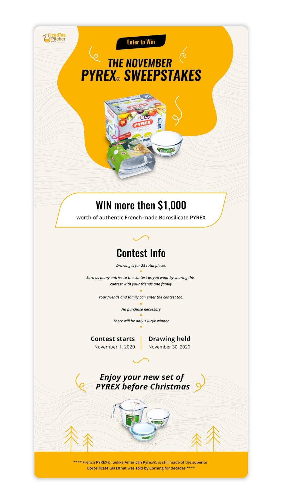 Wavy line email example