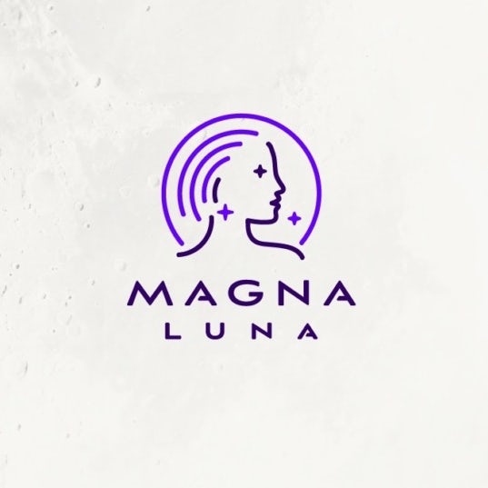 Purple logo design for database service