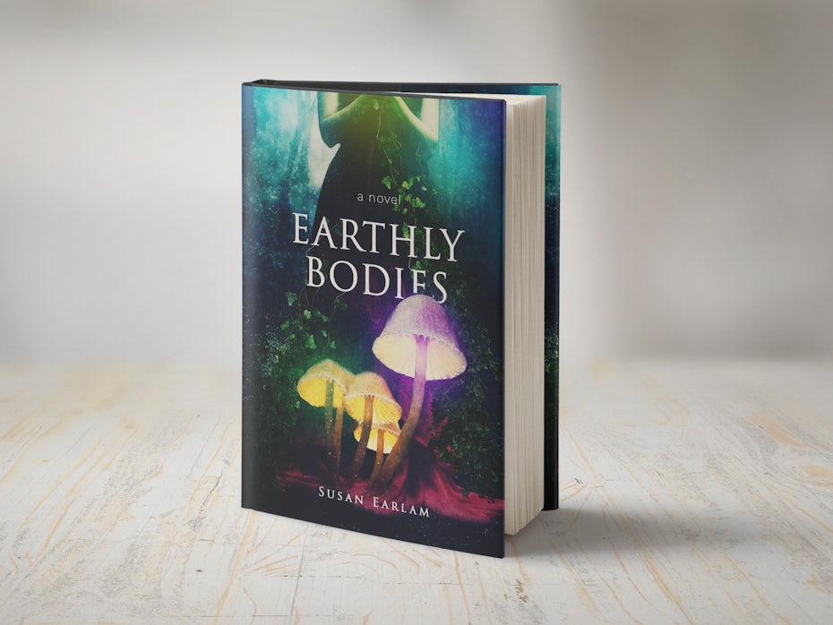 Tendencias en el diseño de portadas de libros  - Diseño de portada de libro Earthly Bodies