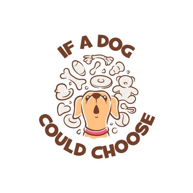 Brown logo design for dog products