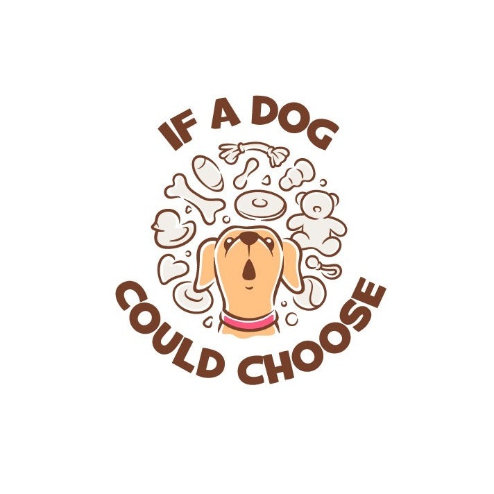 Brown logo design for dog products