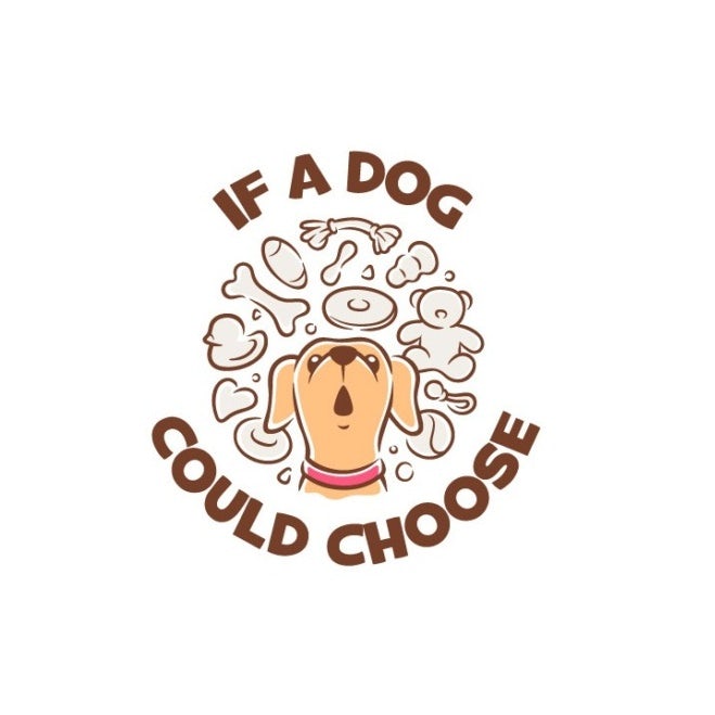 Logo color meaning: brown logo design for dog products