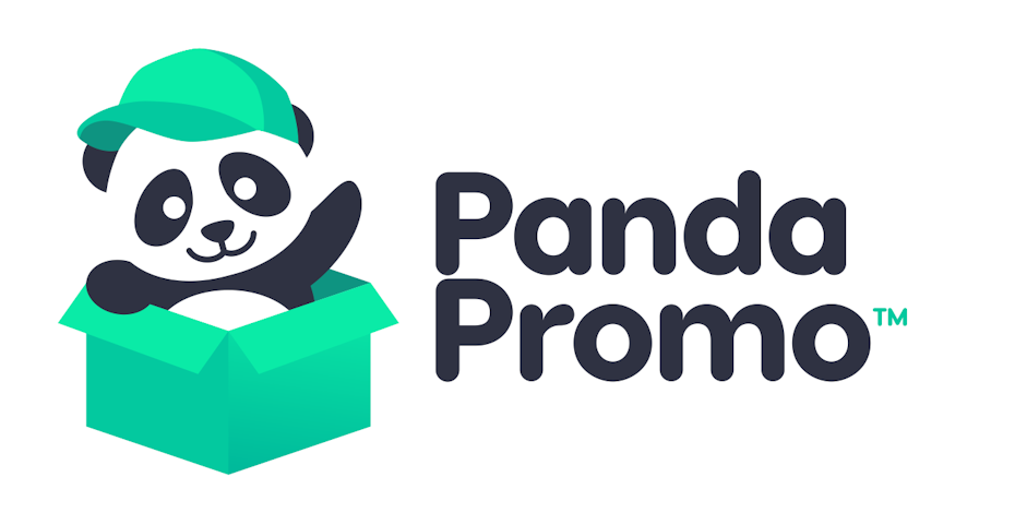 Logo color meaning: green panda logo design for B2B service