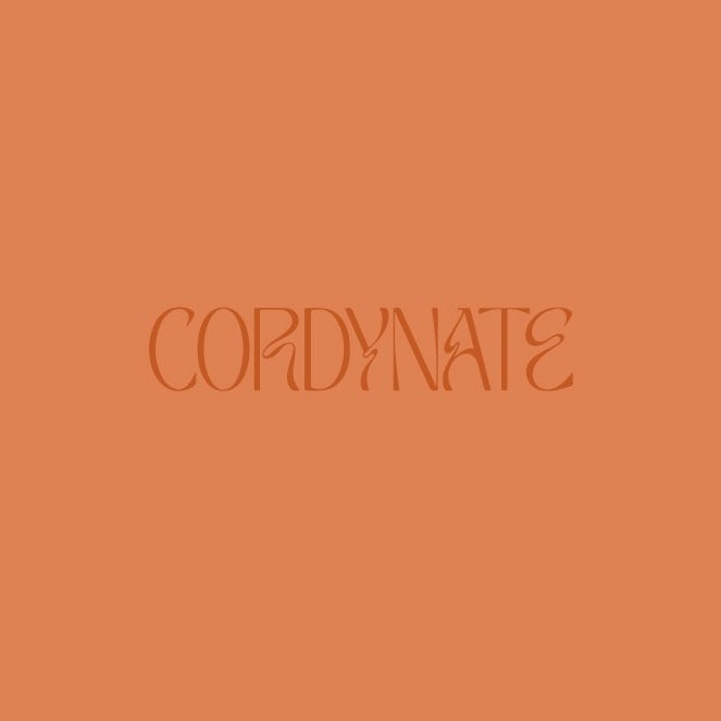 Orange logo design for apparel brand