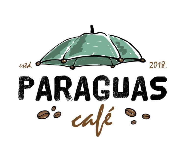 grünes logodesign für café