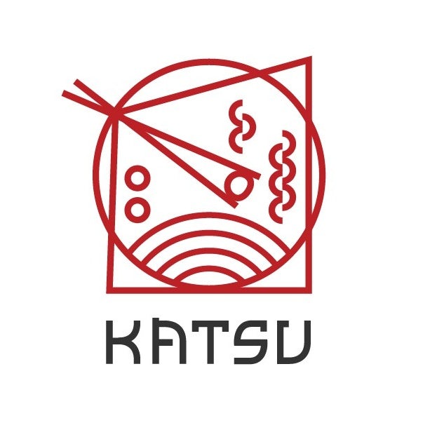Red logo design for Japanese street food restaurant