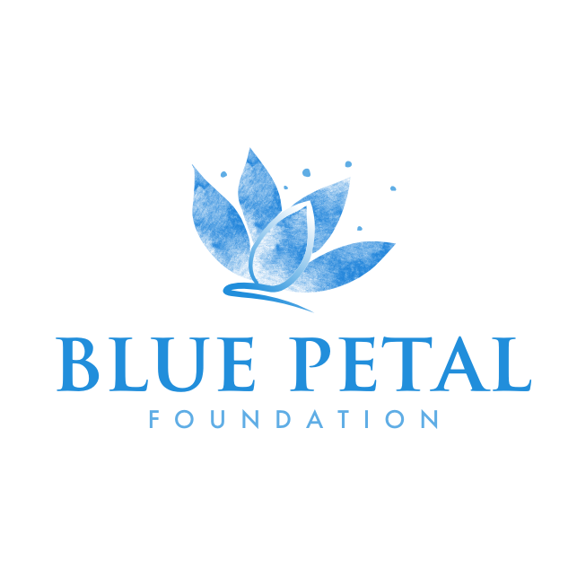 blue logo for health and healing brand