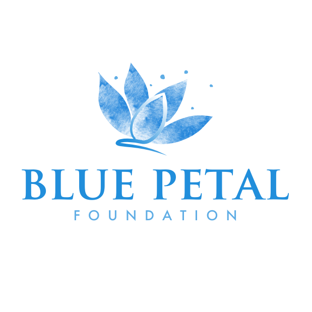 blue logo for health and healing brand