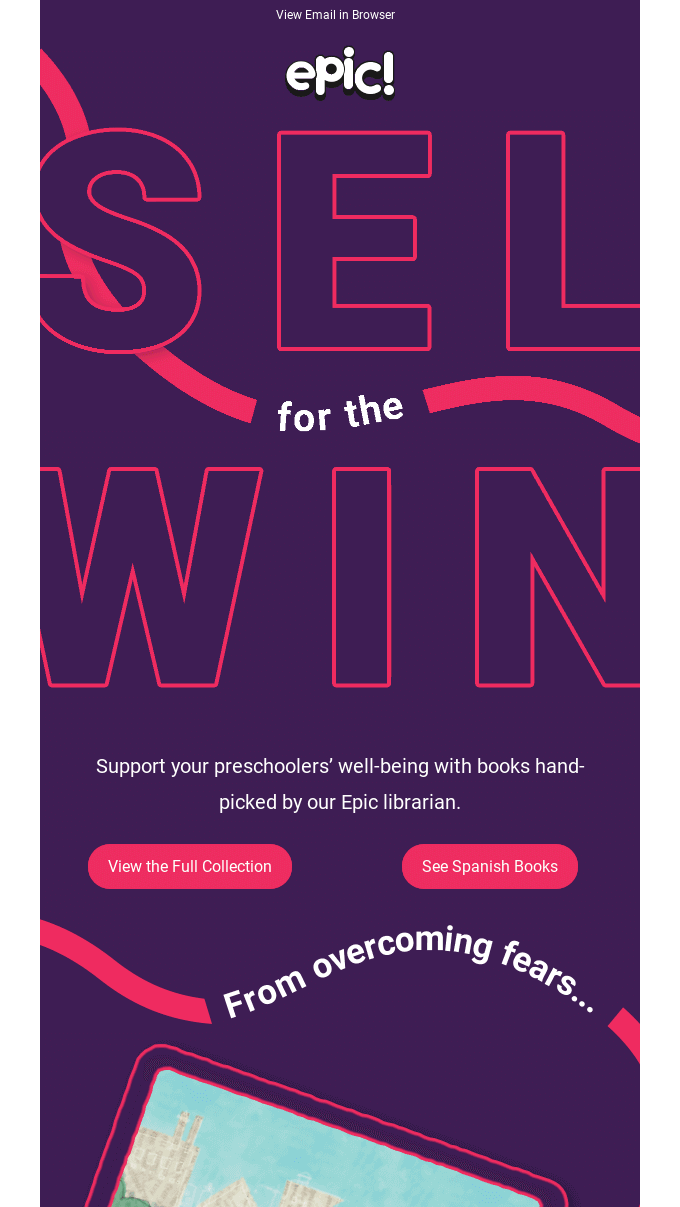 Wavy line email example