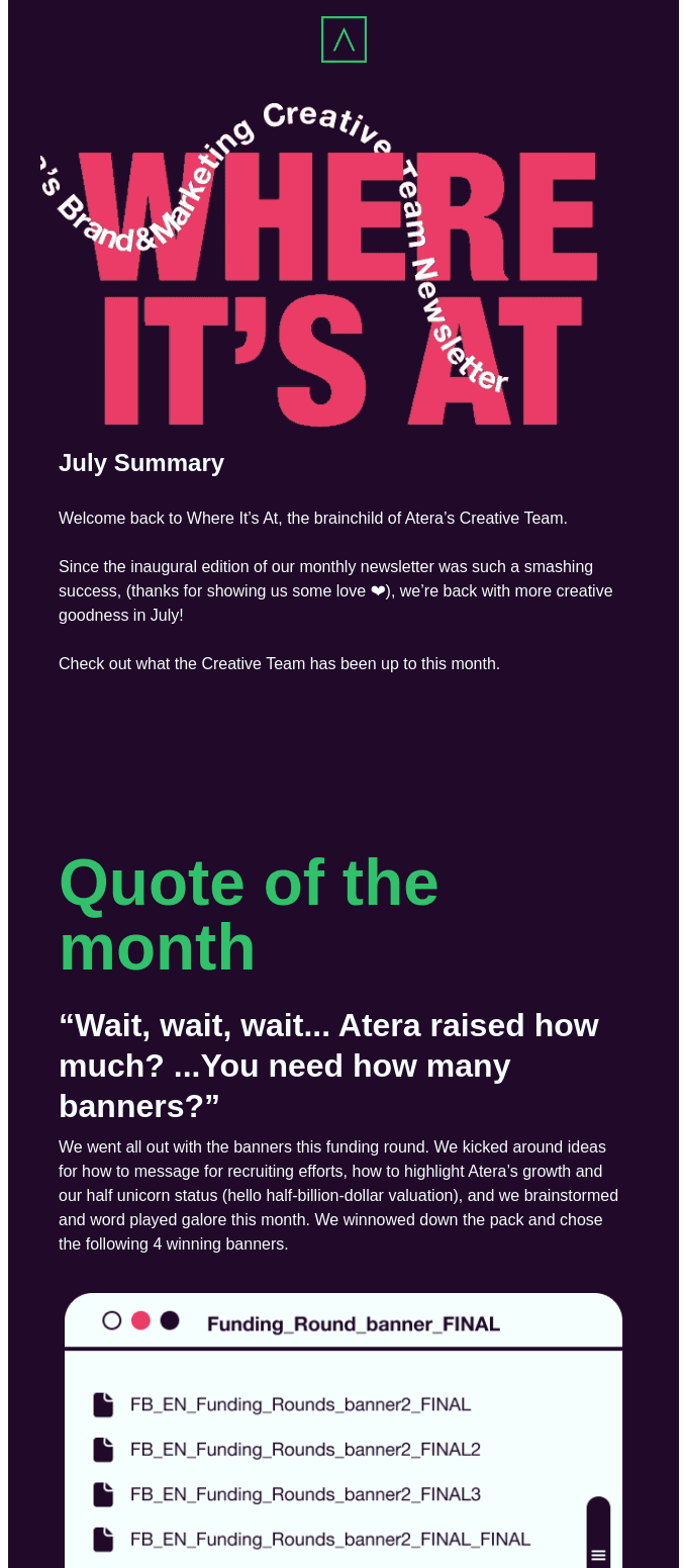 Example of email trends 2022