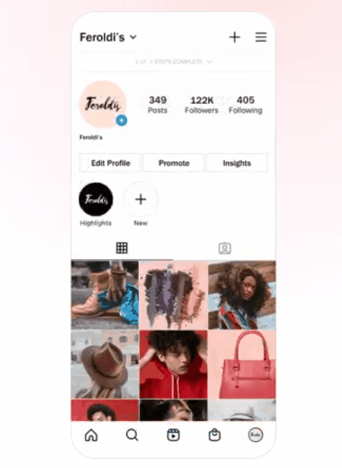 How to set up an Instagram business account video