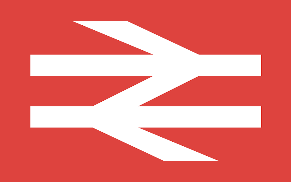 Le logo de British Rail réalisé par Gerry Barney