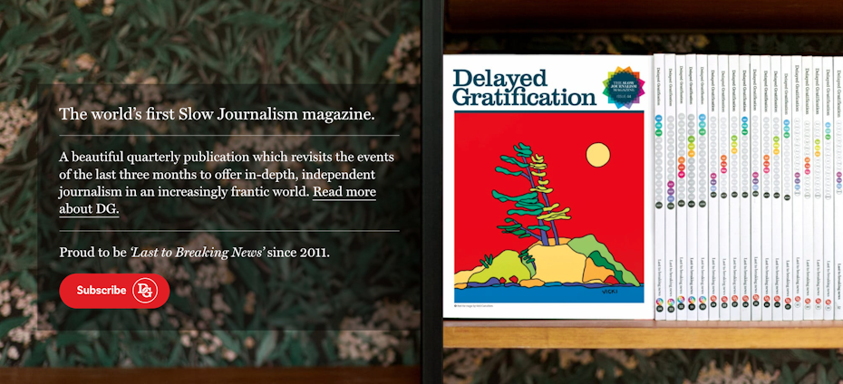 Delayed Gratification magazine