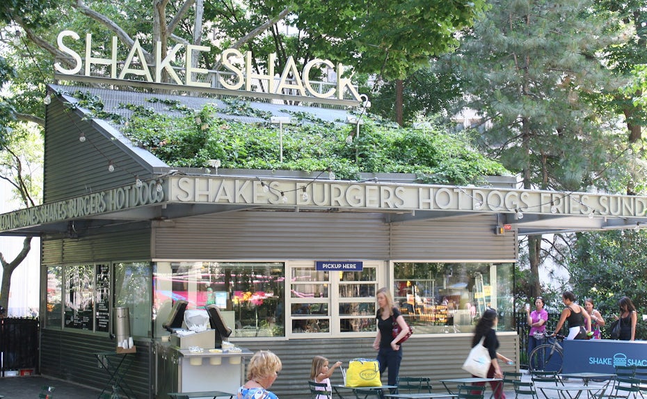 Challenger brand examples: Shake Shack