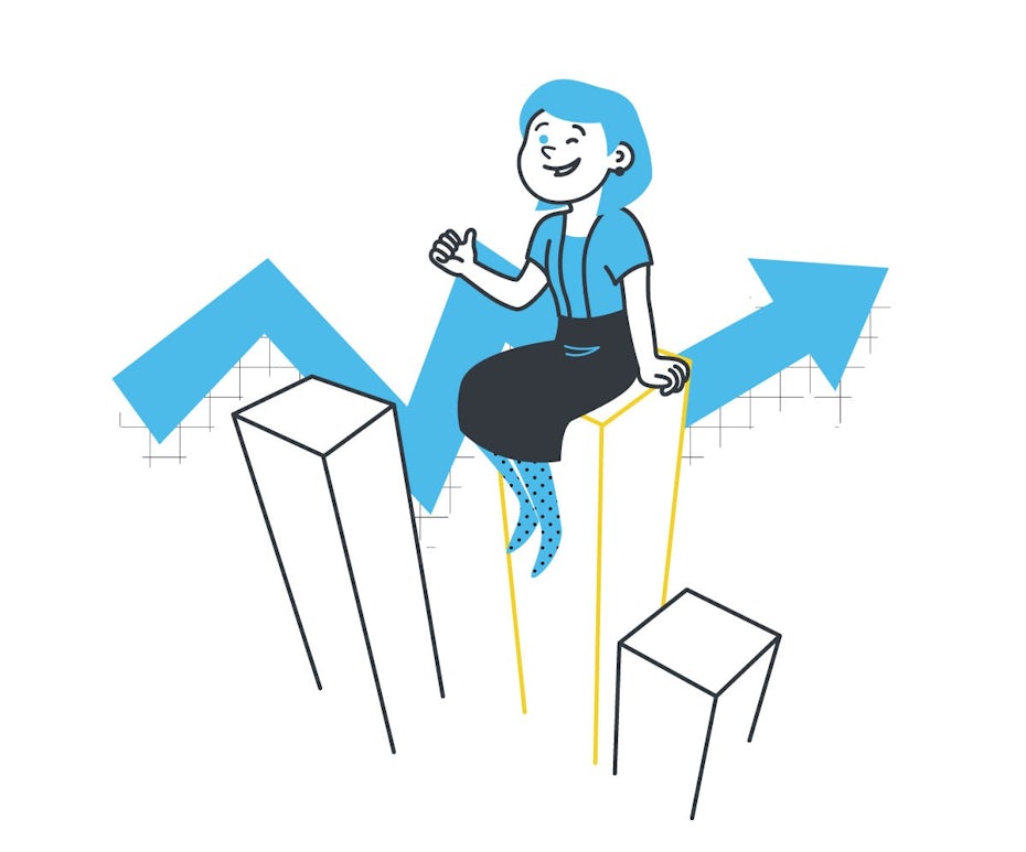 illustration showing how a challenger brand strategy can raise profits