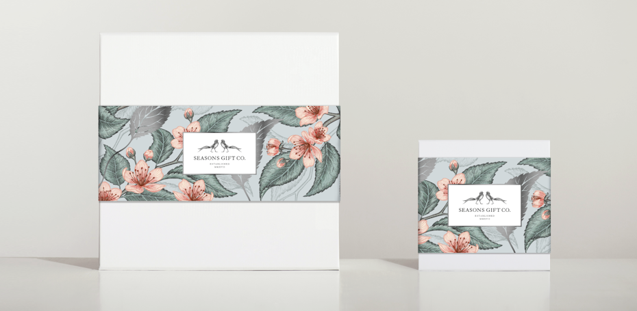 Seasons Gift Co. box packaging