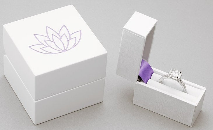 Serendipity Diamonds engagement ring packaging