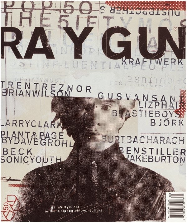 Grunge Ray Gun magazine