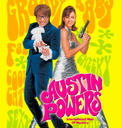 Austin Powers 90s groovival