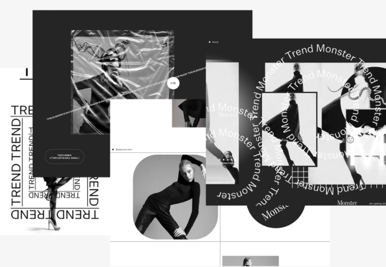 anti-design layout