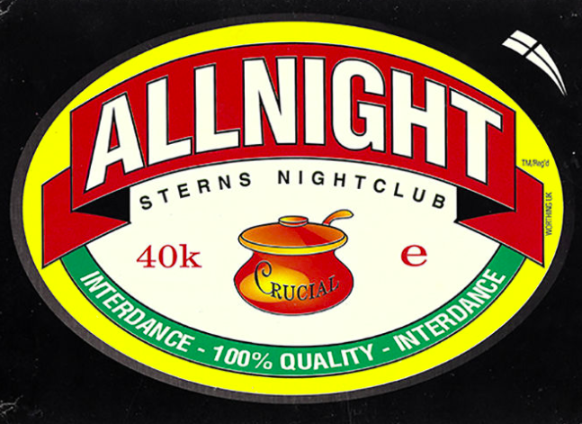 Marmite rave poster from 1992