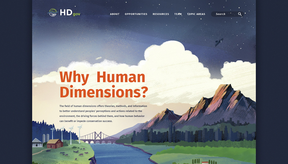 Ejemplo de principios de diseño web: espacio en blanco