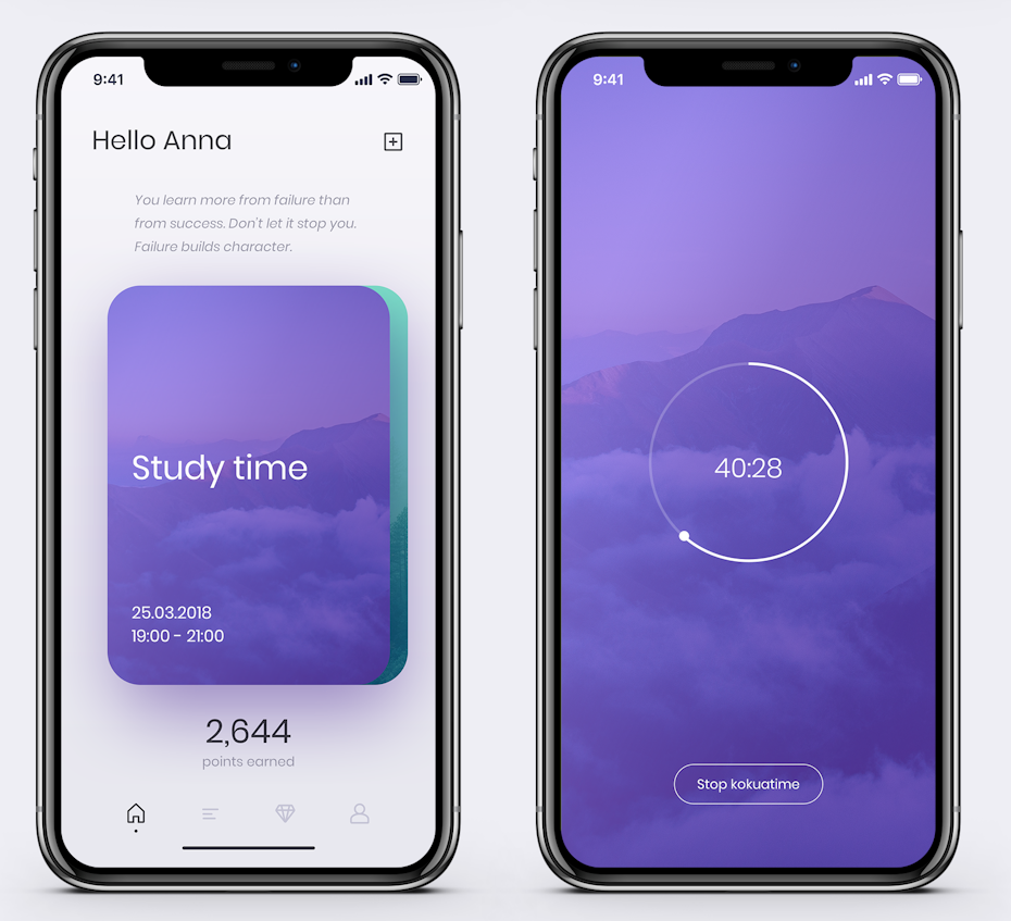 Organisational app design