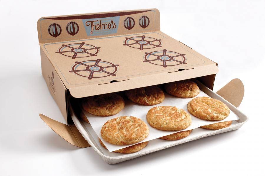 Thelma’s Treats box packaging