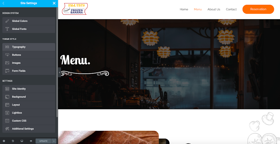 Screenshot of how to use WordPress editor