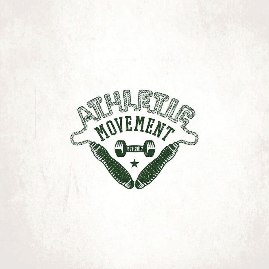 athletic movement logo design