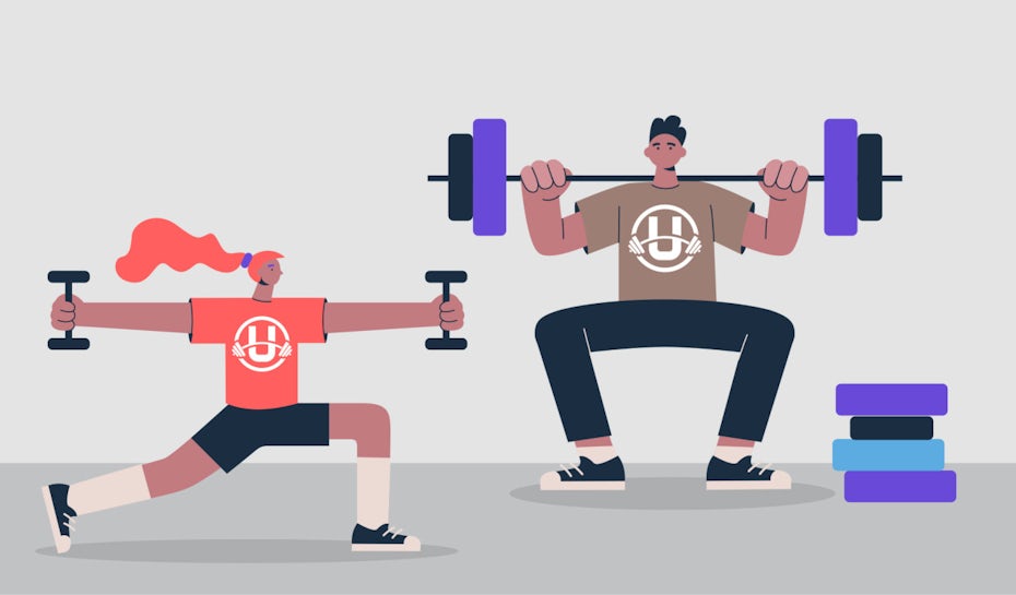 fitness illustration
