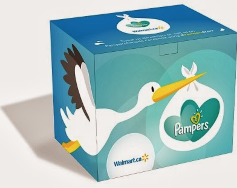 pampers box