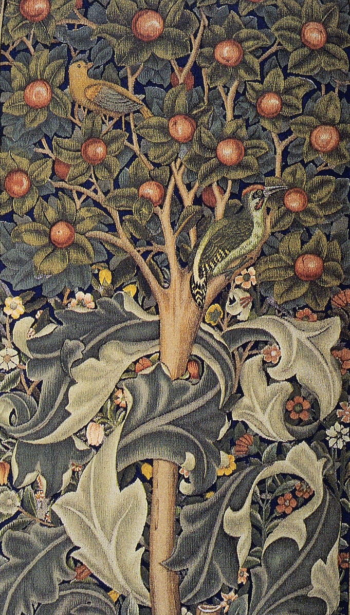 Arts and Crafts William Morris floral artwork
