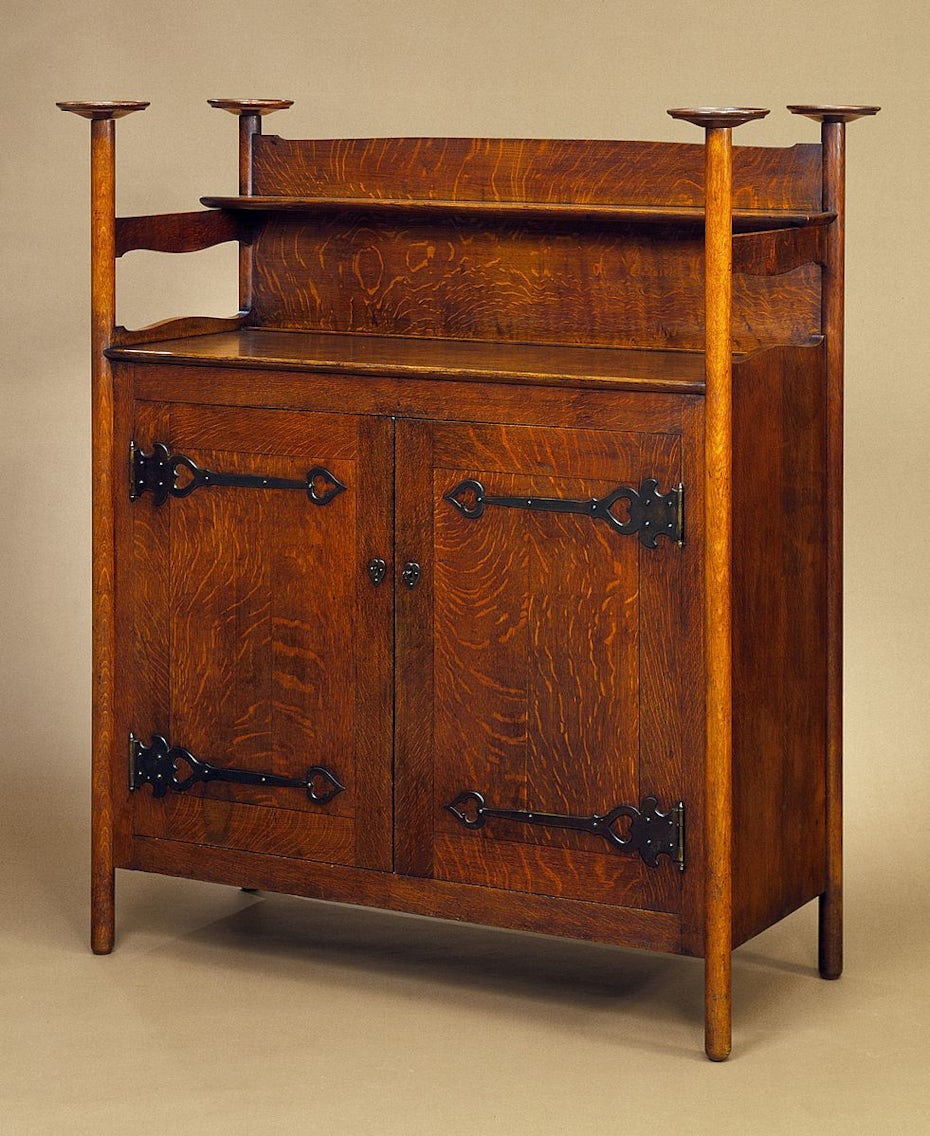 Arts and Crafts sideboard by C. F. A. Voysey