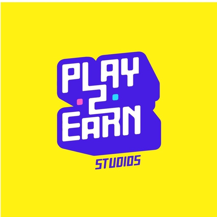Wordmark lettering logo design for a games studio