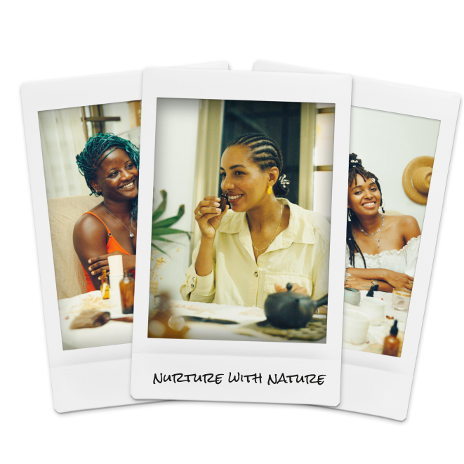 FlowerTalk’s clients with image text, ‘nurture with nature’