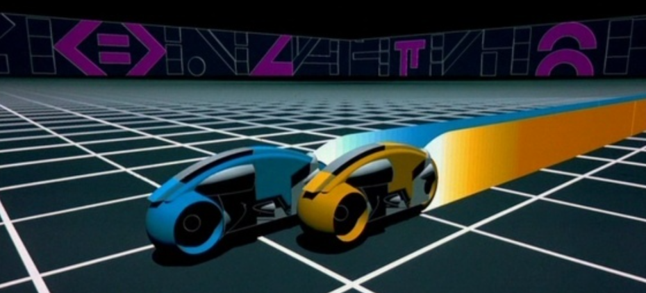 Tron movie visual
